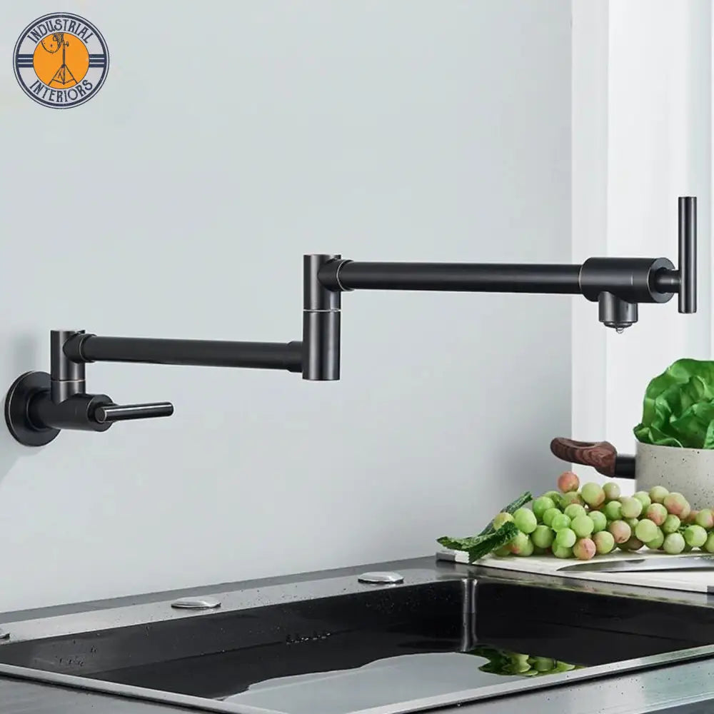 Rotation Side Spout Kitchen Faucet Single Lever Deck Mounted Oil Rubbed Bronze