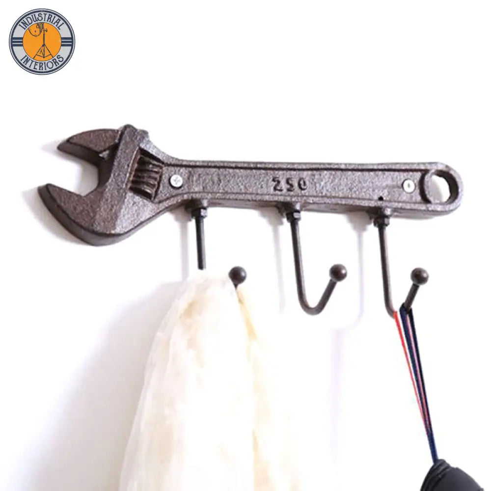 Vintage Retro Cast Iron Wall Mounted Key Hook Default Hanger